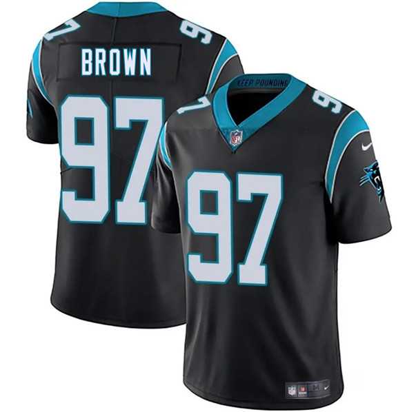 Men & Women & Youth Carolina Panthers #97 Bobby Brown Black 2025 Vapor Limited Stitched Jersey,We sell and wholesale Men & Women & Youth Carolina Panthers #97 Bobby Brown Black 2025 Vapor Limited Stitched Jersey on line form chian!